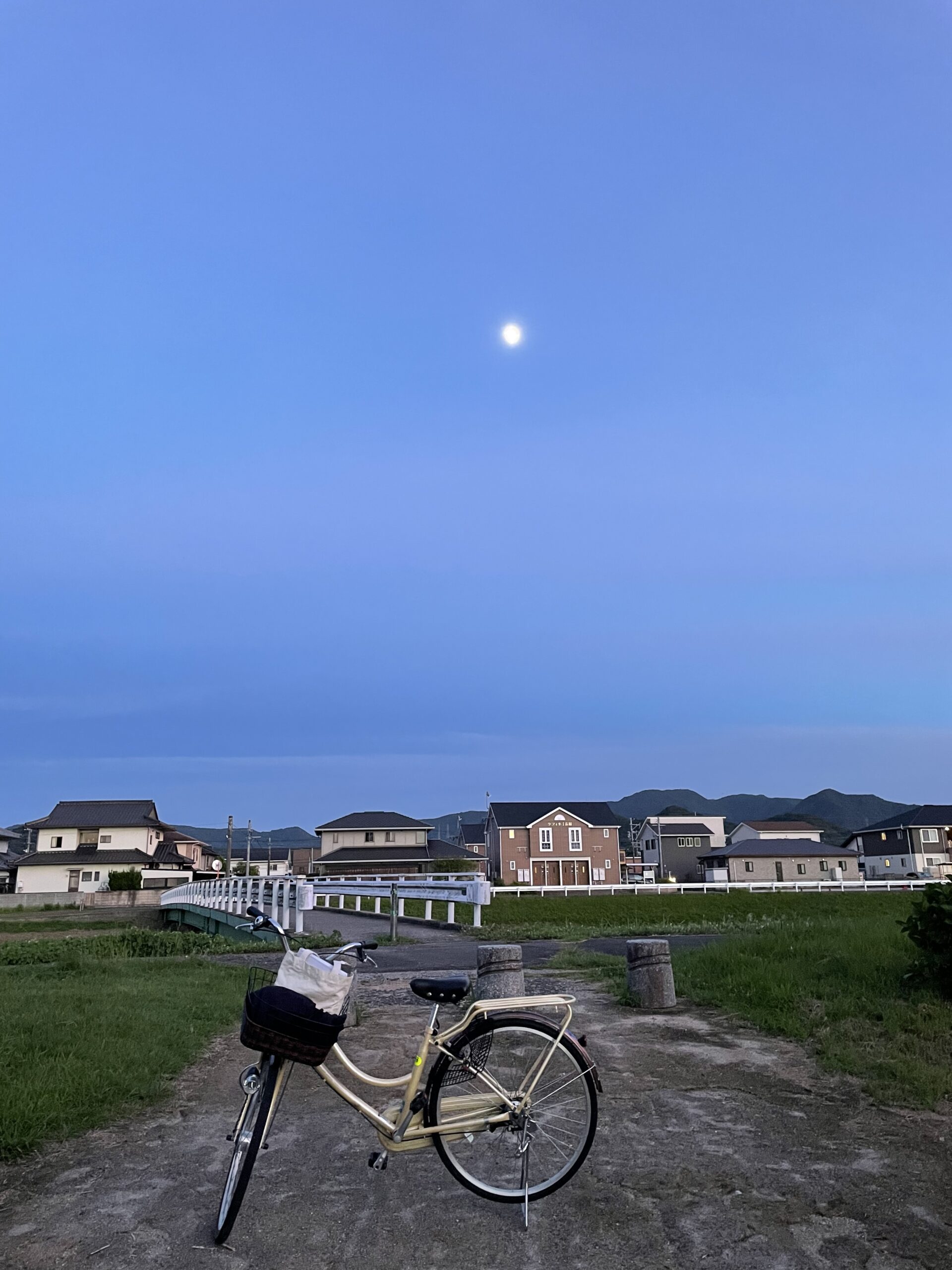 月明りを安居に向かう